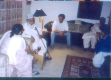 Mamoon Yousaf his last visit to NT house